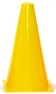 Marker Cone - 225mm (9 inch) yellow-0