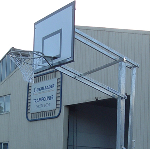 Outdoor Intermediate Basketball Tower Easy Lift Design-0