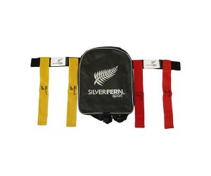 Silver Fern Sport Flag Belt Set with Bag, Junior-0