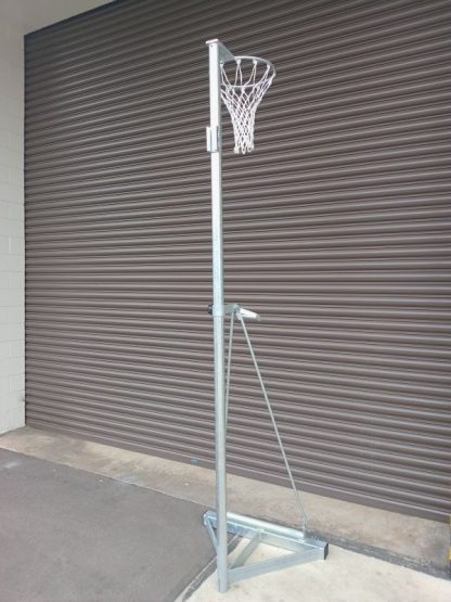 Netball Post - Freestanding Fixed Height with Kiwi Hoop - Image 5