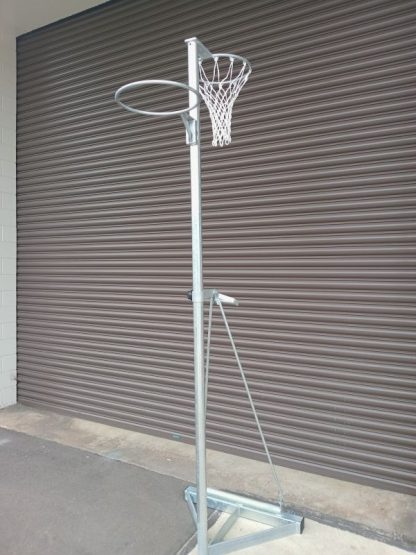 Netball Post - Freestanding Fixed Height with Kiwi Hoop - Image 4