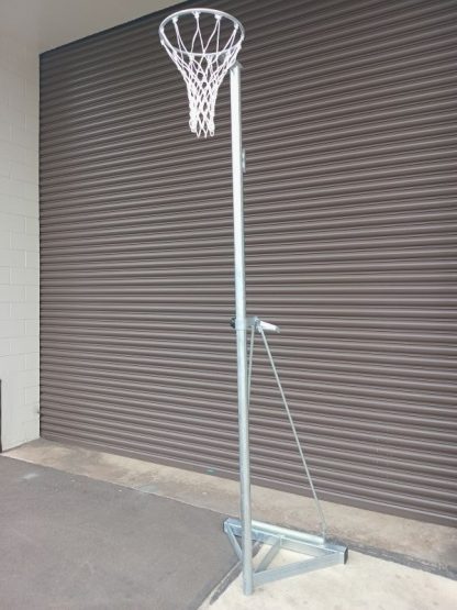 Netball Post - Freestanding Fixed Height with Kiwi Hoop - Image 3